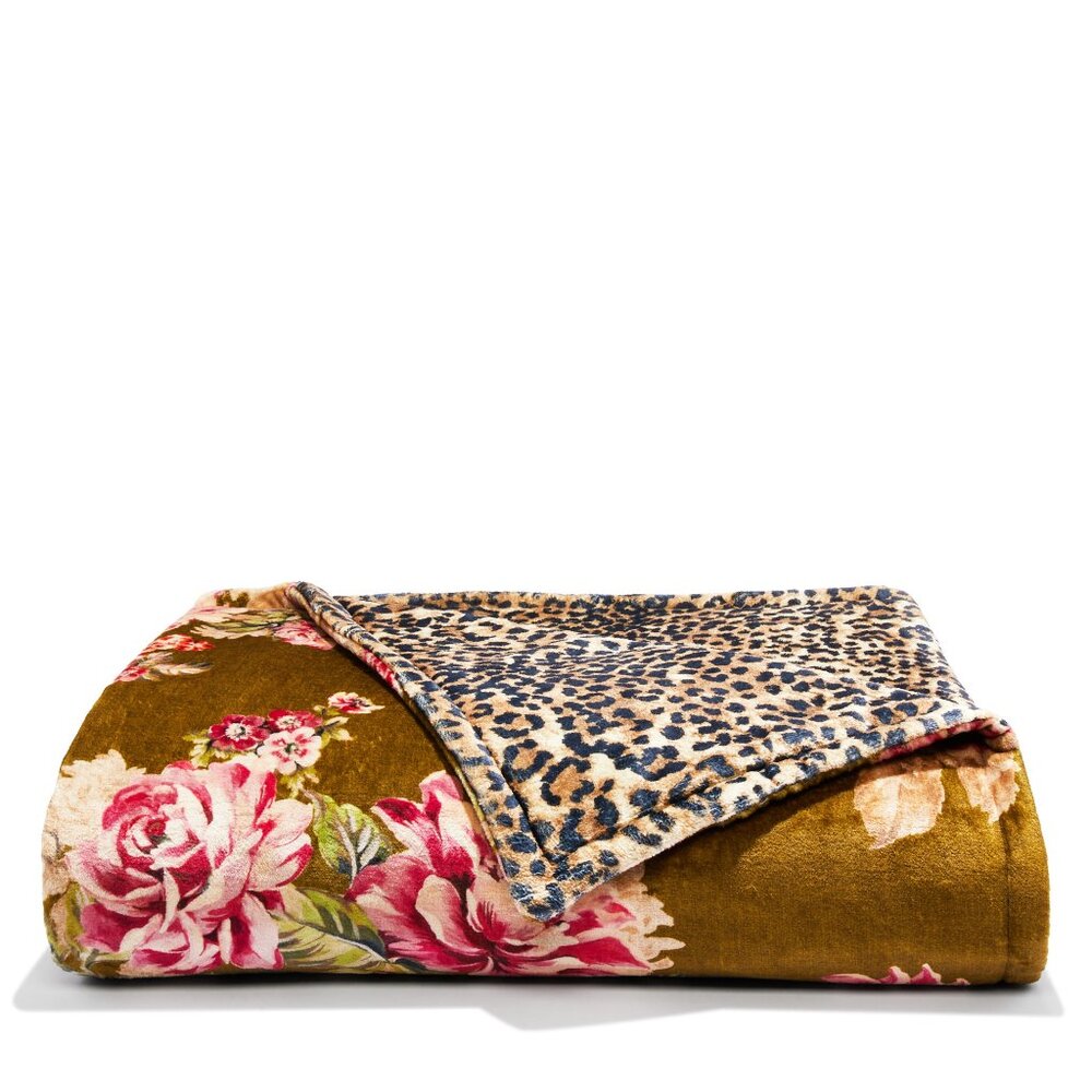 Johnny Was Vintage Rose Cozy Blanket-NEW